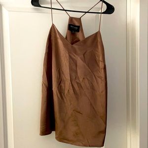 Banana Republic Shiny Mauve Dress Tank